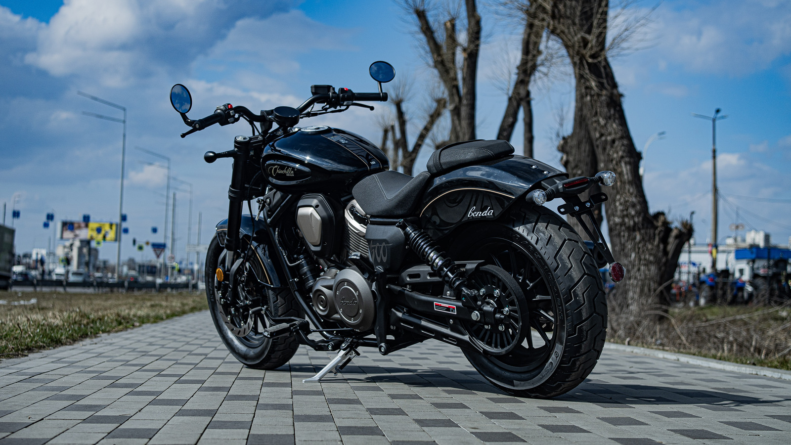ᐉ Мотоцикл BENDA Chinchilla V500 ➡ купить в Украине | Motosalon