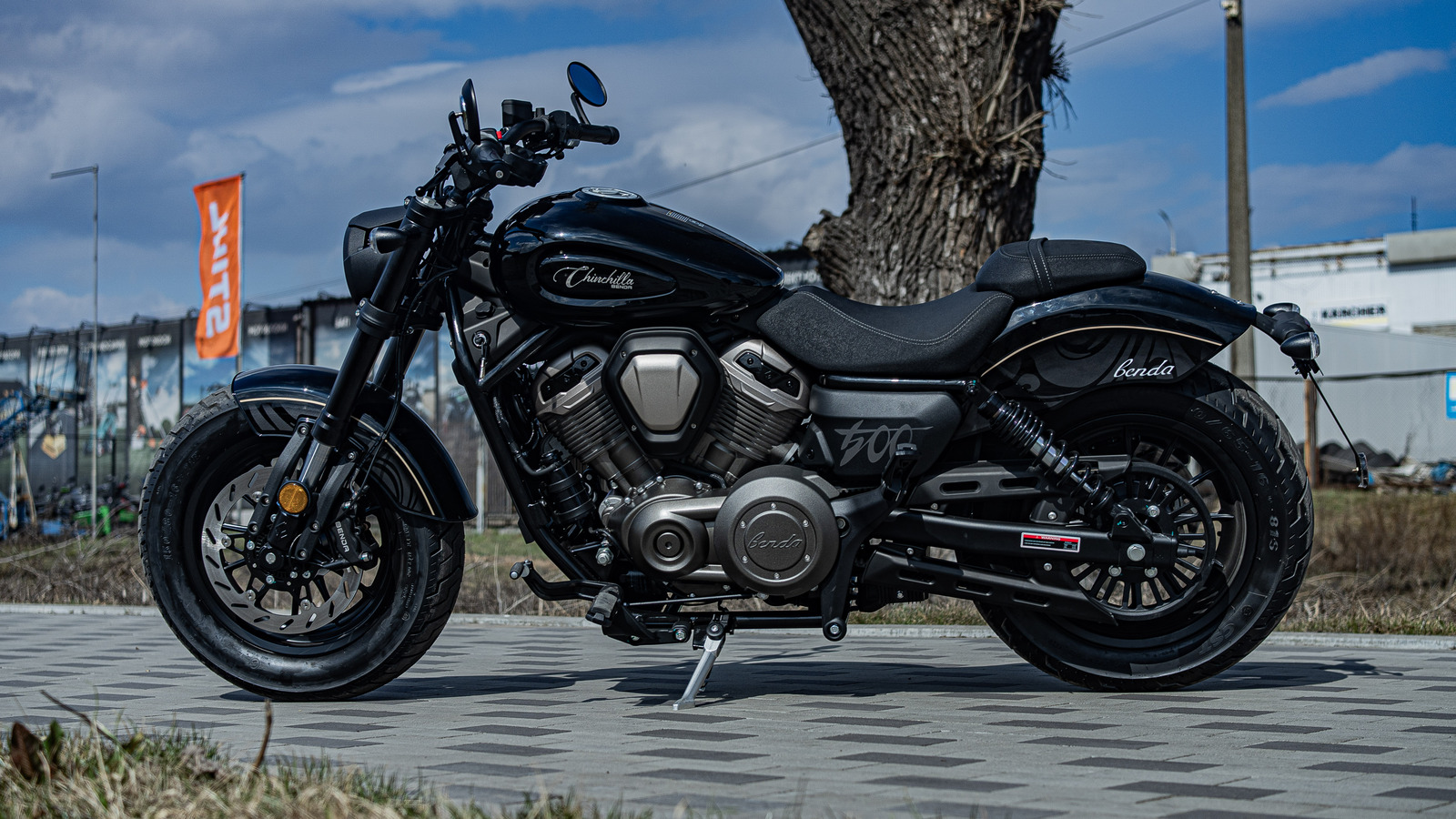 ᐉ Мотоцикл BENDA Chinchilla V500 ➡ купить в Украине | Motosalon