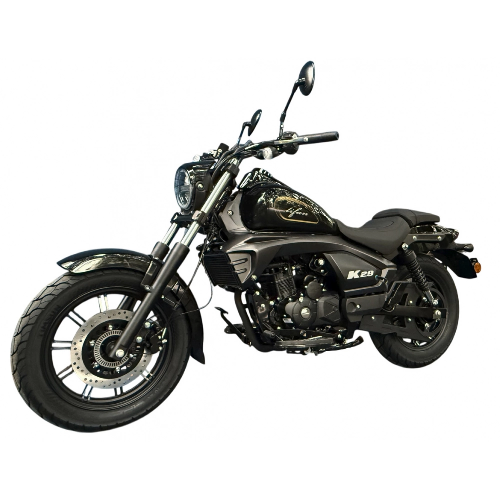 黒辻 ᐉ Мотоцикл Lifan K29 + ABS (чорний глянець) ➡ купити в Україні