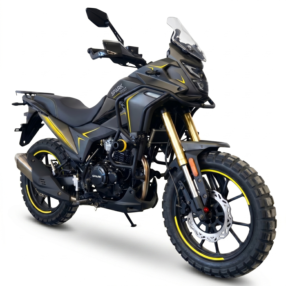 ᐉ Мотоцикл SPARK SP250T-7 (жовто-чорний) ➡ купити в Україні
