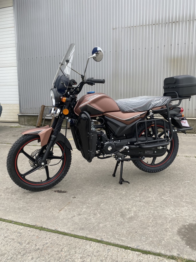 ᐉ Мопед Viper V125S ALPHA (коричневый) ➡ купить в Украине