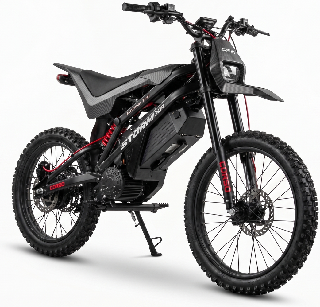 ᐉ Диртбайк Corso Storm E-2500 Trail SR-74640 2500W, литиевый