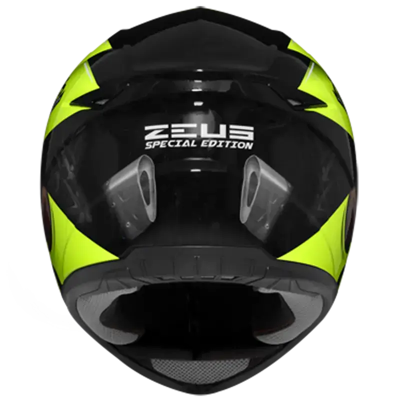 ᐉ Мотошлем інтеграл Zeus ZS-811 Жовтий Неон (Розмір XXL