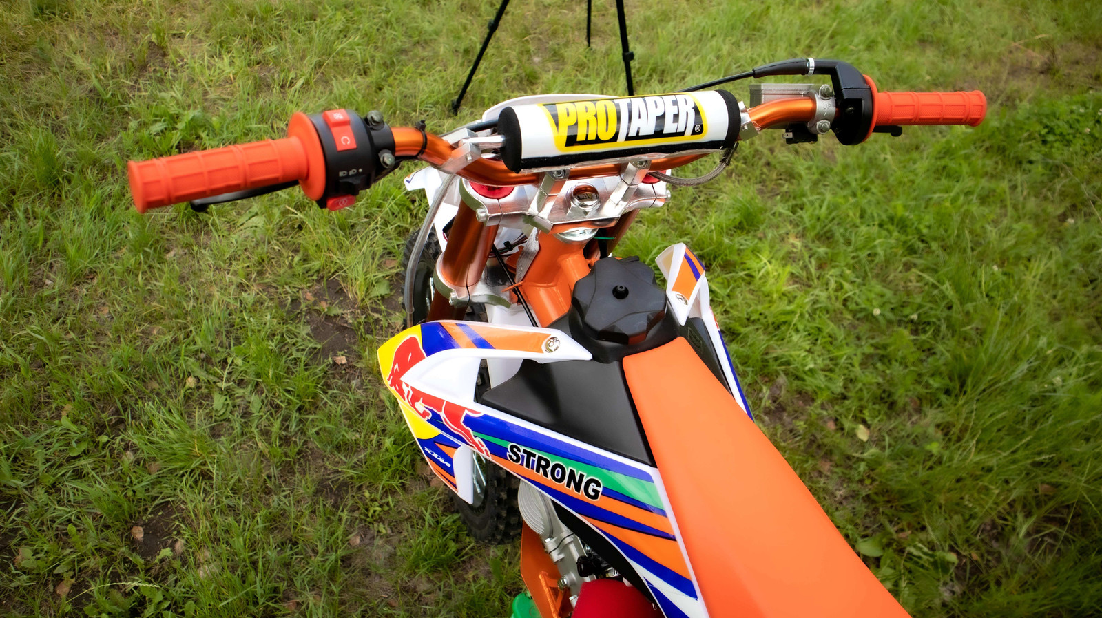 ᐉ Питбайк PRB XTM 140cc (STRONG) оранжевый ➡ купить в Украине