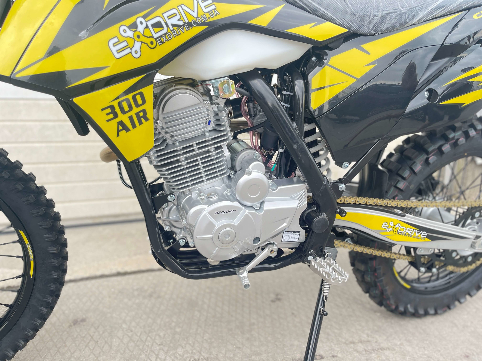 ᐉ Мотоцикл Exdrive ProFactory 300 AIR (Желтый) ➡ купить в