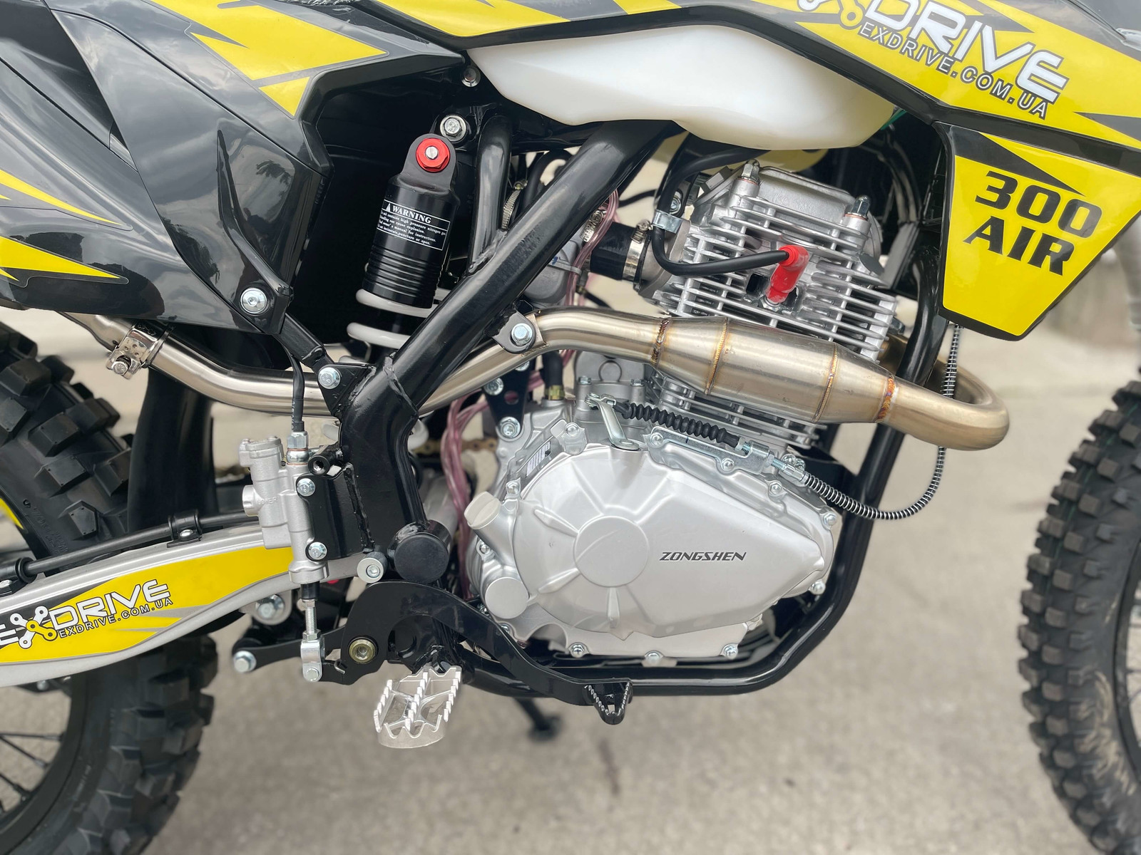 ᐉ Мотоцикл Exdrive ProFactory 300 AIR (Жовтий) ➡ купити в