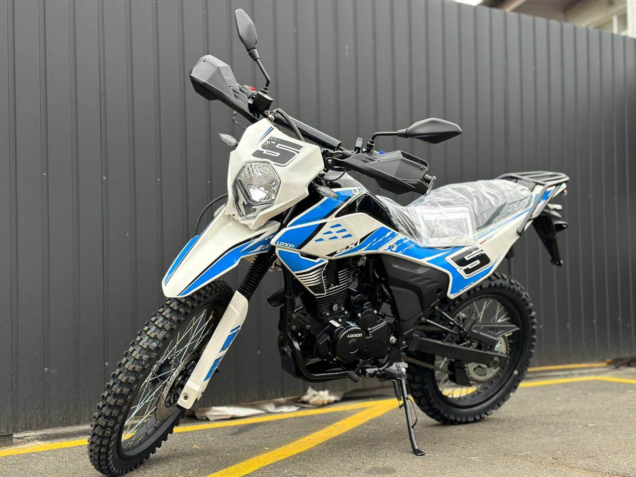 ᐉ Мотоцикл LONCIN LX200GY-8 SX1 (Синий) ➡ купить в Украине
