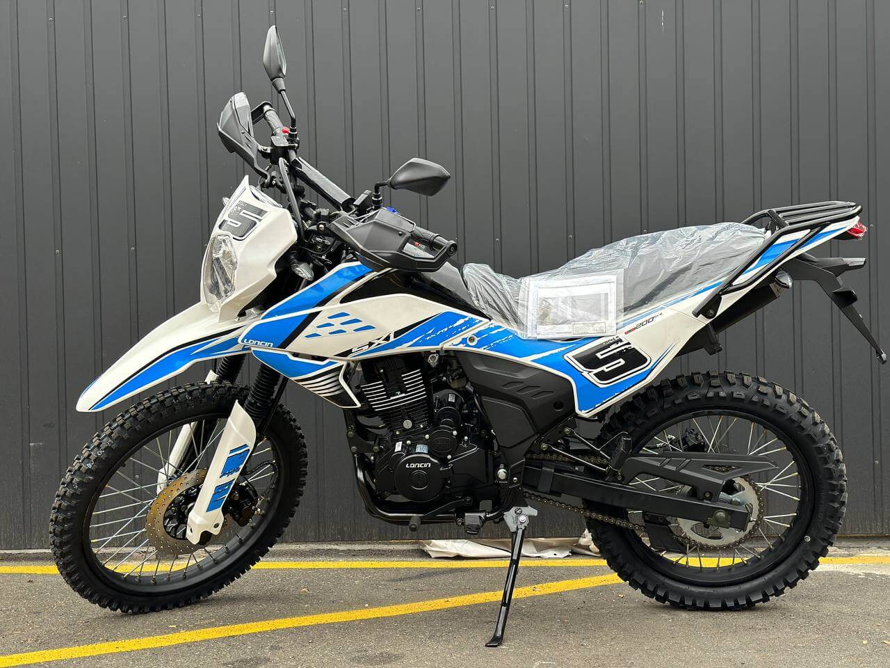 ᐉ Мотоцикл LONCIN LX200GY-8 SX1 (Синий) ➡ купить в Украине
