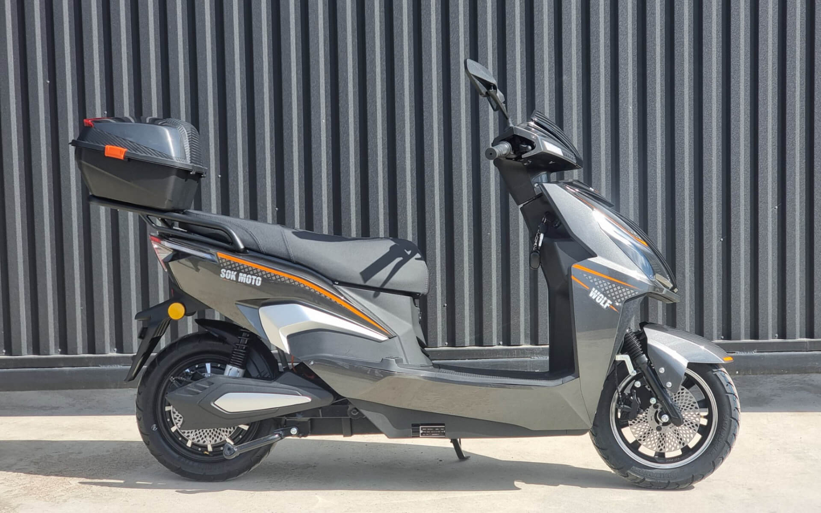 ᐉ Электроскутер SOKMOTO WOLF 2025 2999w (Серый) ➡ купить в