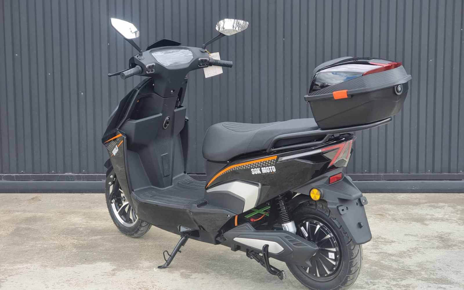 ᐉ Электроскутер SOKMOTO WOLF 2025 2999w (Серый) ➡ купить в