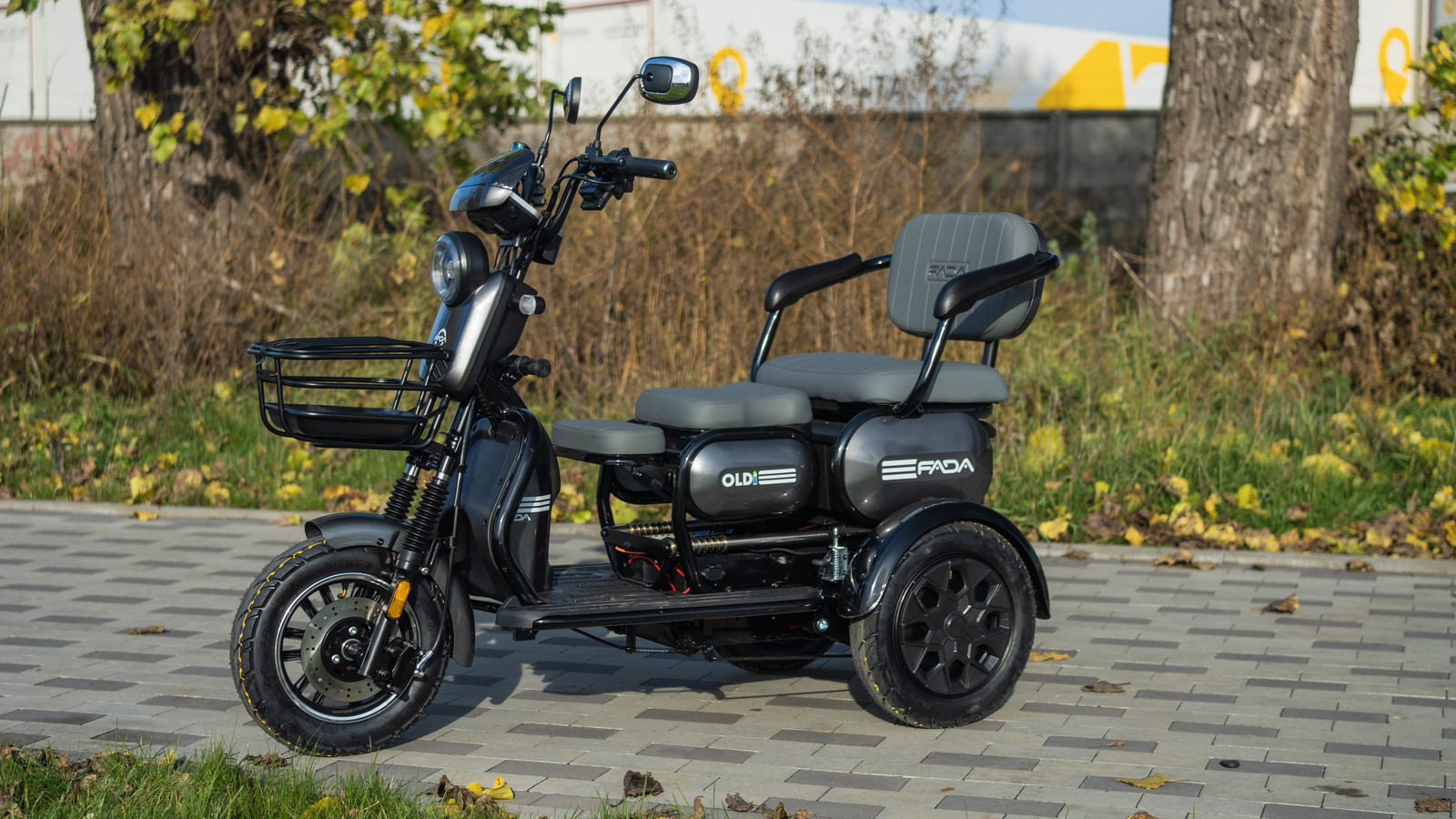 ᐉ Електротрайк FADA OLDi MAX 1100W (триколісний електроскутер