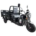 Електротрицикл вантажний FORTE JH-1200 (Чорний) Електротрицикл вантажний FORTE JH-1200 (Чорний)[image_num]