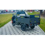 Електротрицикл вантажний FORTE GP-1150-A (сірий) Електротрицикл вантажний FORTE GP-1150-A (сірий)[image_num]