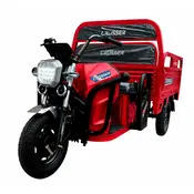 Електротрицикл вантажний CROSSER CARGO 16 (2000W) 60V 45Ah червоний 