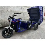 Електротрицикл вантажний CROSSER CARGO 13 (800W) 60V 45Ah синій Електротрицикл вантажний CROSSER CARGO 13 (800W) 60V 45Ah синій[image_num]