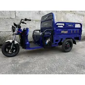 Електротрицикл вантажний CROSSER CARGO 13 (800W) 60V 45Ah синій Електротрицикл вантажний CROSSER CARGO 13 (800W) 60V 45Ah синій[image_num]