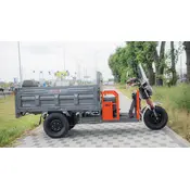 Електротрицикл вантажний FORTE GP-1500-C (сірий) Електротрицикл вантажний FORTE GP-1500-C (сірий)[image_num]