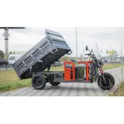 Електротрицикл вантажний FORTE GP-1500-C (сірий) Електротрицикл вантажний FORTE GP-1500-C (сірий)[image_num]