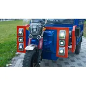 Електротрицикл вантажний FORTE GP-1500-CH (синій) гібрид Електротрицикл вантажний FORTE GP-1500-CH (синій) гібрид[image_num]