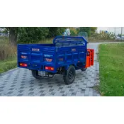 Електротрицикл вантажний FORTE GP-1500-CH (синій) гібрид Електротрицикл вантажний FORTE GP-1500-CH (синій) гібрид[image_num]