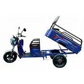 Електротрицикл вантажний CROSSER CARGO 12 (1000W) 60V 32Ah синій 