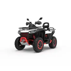 Квадроцикл Segway Snarler AT6 Hybrid (біло-червоний) 