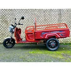 Електротрицикл вантажний CROSSER CARGO 12 (1000W) 60V 32Ah червоний 