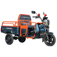 Електротрицикл вантажний FORTE GP-1000-C (синій) 