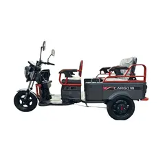 Електротрицикл вантажний 1000W CARGO 10" 60V 32Ah (чорний) 