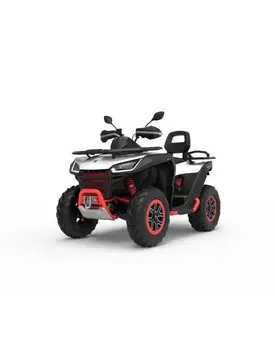 Квадроцикл Segway Snarler AT6 Hybrid (біло-червоний) 