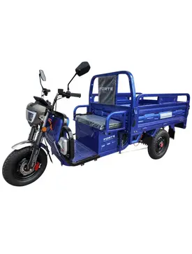 Електротрицикл вантажний FORTE JH-1200 (синій) 