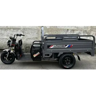 Електротрицикл вантажний CROSSER CARGO 16 (1200W) 60V 45Ah сірий 