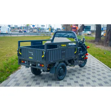Електротрицикл вантажний FORTE GP-1150-A (сірий) Електротрицикл вантажний FORTE GP-1150-A (сірий)[image_num]