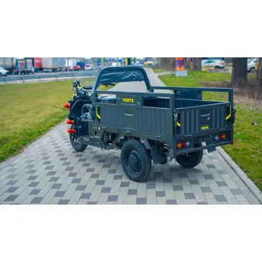 Електротрицикл вантажний FORTE GP-1150-A (сірий) Електротрицикл вантажний FORTE GP-1150-A (сірий)[image_num]