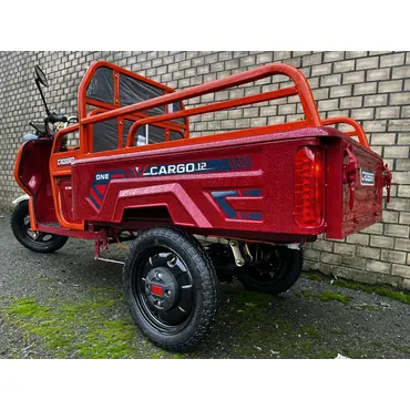 Електротрицикл вантажний CROSSER CARGO 12 (1000W) 60V 32Ah червоний Електротрицикл вантажний CROSSER CARGO 12 (1000W) 60V 32Ah червоний[image_num]