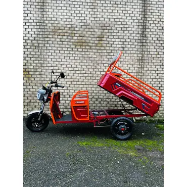 Електротрицикл вантажний CROSSER CARGO 12 (1000W) 60V 32Ah червоний Електротрицикл вантажний CROSSER CARGO 12 (1000W) 60V 32Ah червоний[image_num]