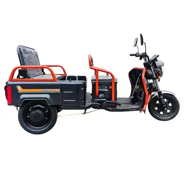 Електротрицикл вантажний FORTE GP-1000-P (чорний) Електротрицикл вантажний FORTE GP-1000-P (чорний)[image_num]