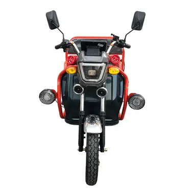 Електротрицикл вантажний FORTE GP-1000-C (чорний) Електротрицикл вантажний FORTE GP-1000-C (чорний)[image_num]