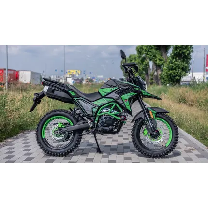 ᐉ Мотоцикл Spark SP300T-1 (TEKKEN 300 cross) (чорний с зеленим
