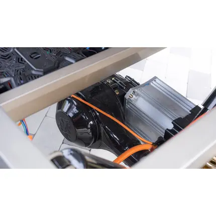 Електротрицикл вантажний FORTE GP-1500-C (сірий) Електротрицикл вантажний FORTE GP-1500-C (сірий)[image_num]