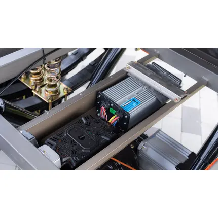 Електротрицикл вантажний FORTE GP-1500-C (сірий) Електротрицикл вантажний FORTE GP-1500-C (сірий)[image_num]