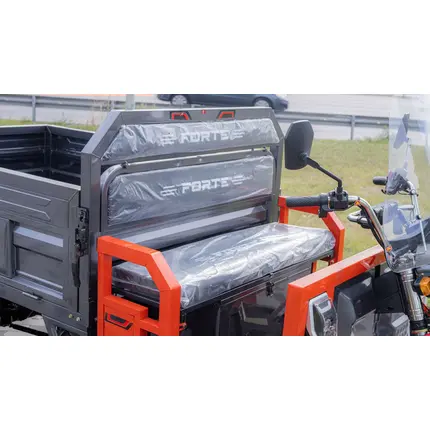 Електротрицикл вантажний FORTE GP-1500-C (сірий) Електротрицикл вантажний FORTE GP-1500-C (сірий)[image_num]