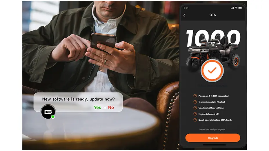 Квадроцикл GOES TERROX 1000 LTD (чорний) Квадроцикл GOES TERROX 1000 LTD (чорний)[image_num]