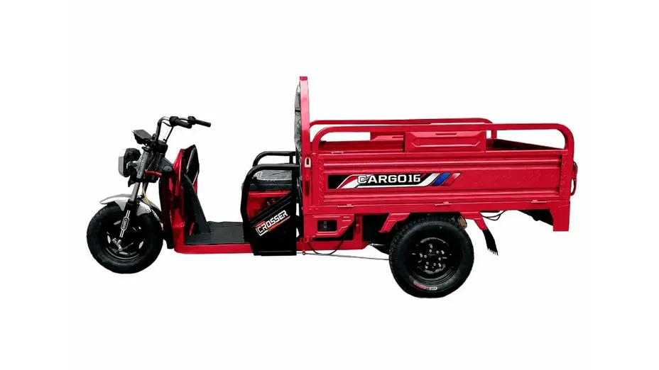Електротрицикл вантажний CROSSER CARGO 16 (2000W) 60V 45Ah червоний Електротрицикл вантажний CROSSER CARGO 16 (2000W) 60V 45Ah червоний[image_num]