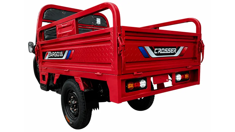 Електротрицикл вантажний CROSSER CARGO 16 (2000W) 60V 45Ah червоний Електротрицикл вантажний CROSSER CARGO 16 (2000W) 60V 45Ah червоний[image_num]