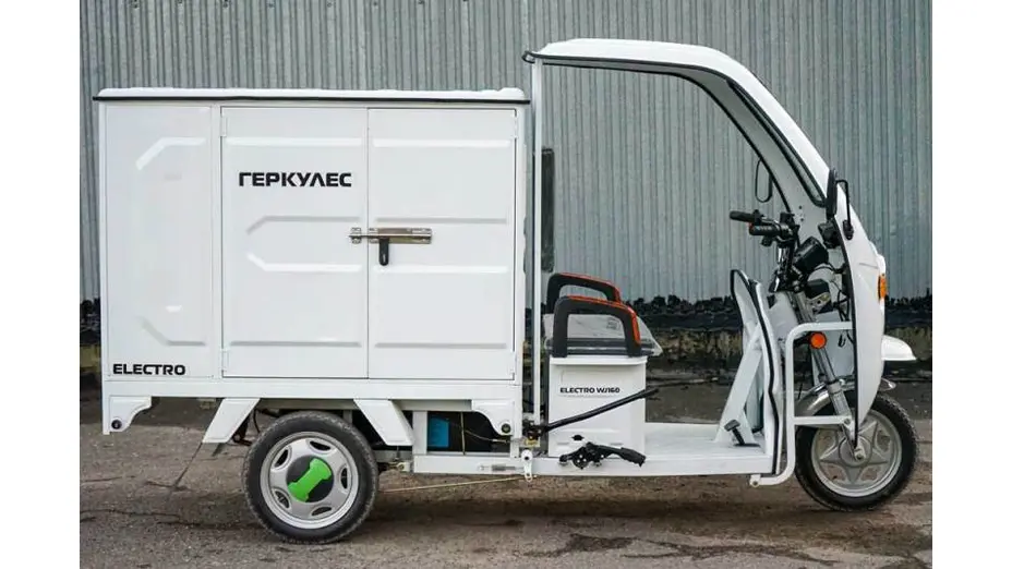 Трицикл електричний вантажний Геркулес WJ160 Delivery Трицикл електричний вантажний Геркулес WJ160 Delivery[image_num]