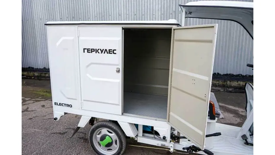 Трицикл електричний вантажний Геркулес WJ160 Delivery Трицикл електричний вантажний Геркулес WJ160 Delivery[image_num]