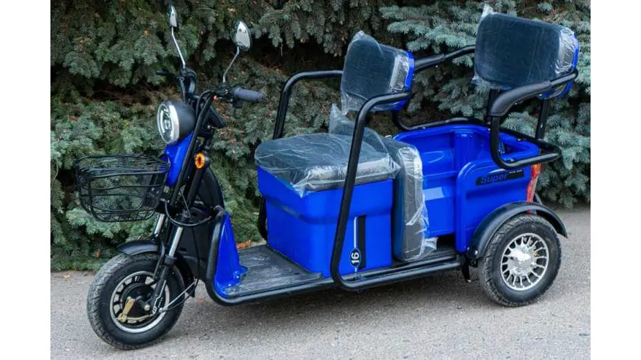 Трицикл електричний пасажирський Геркулес LT650 Трицикл електричний пасажирський Геркулес LT650[image_num]