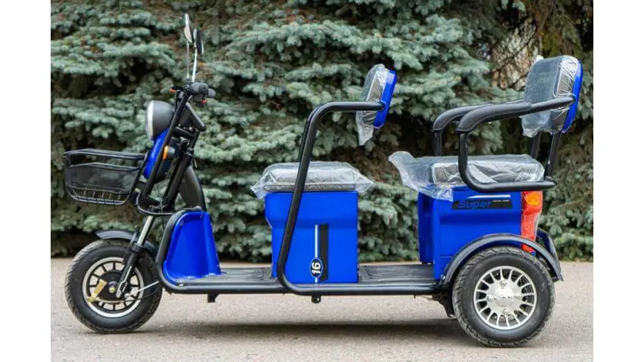 Трицикл електричний пасажирський Геркулес LT650 Трицикл електричний пасажирський Геркулес LT650[image_num]