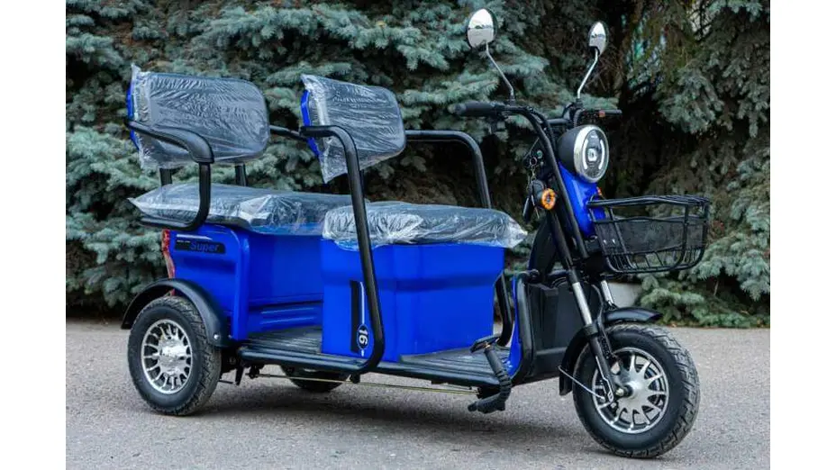 Трицикл електричний пасажирський Геркулес LT650 Трицикл електричний пасажирський Геркулес LT650[image_num]